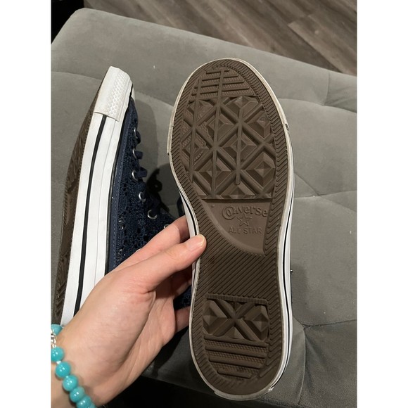 High top see through‎ crochet Converse - Picture 5 of 10